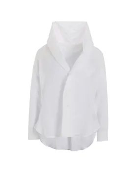 Ten LAWN DRAPED DETAIL HOOD DRESS Striped Design Soft Material