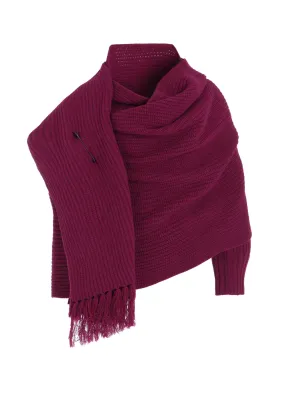 Classic Warmth WOOL KNIT STOLE
