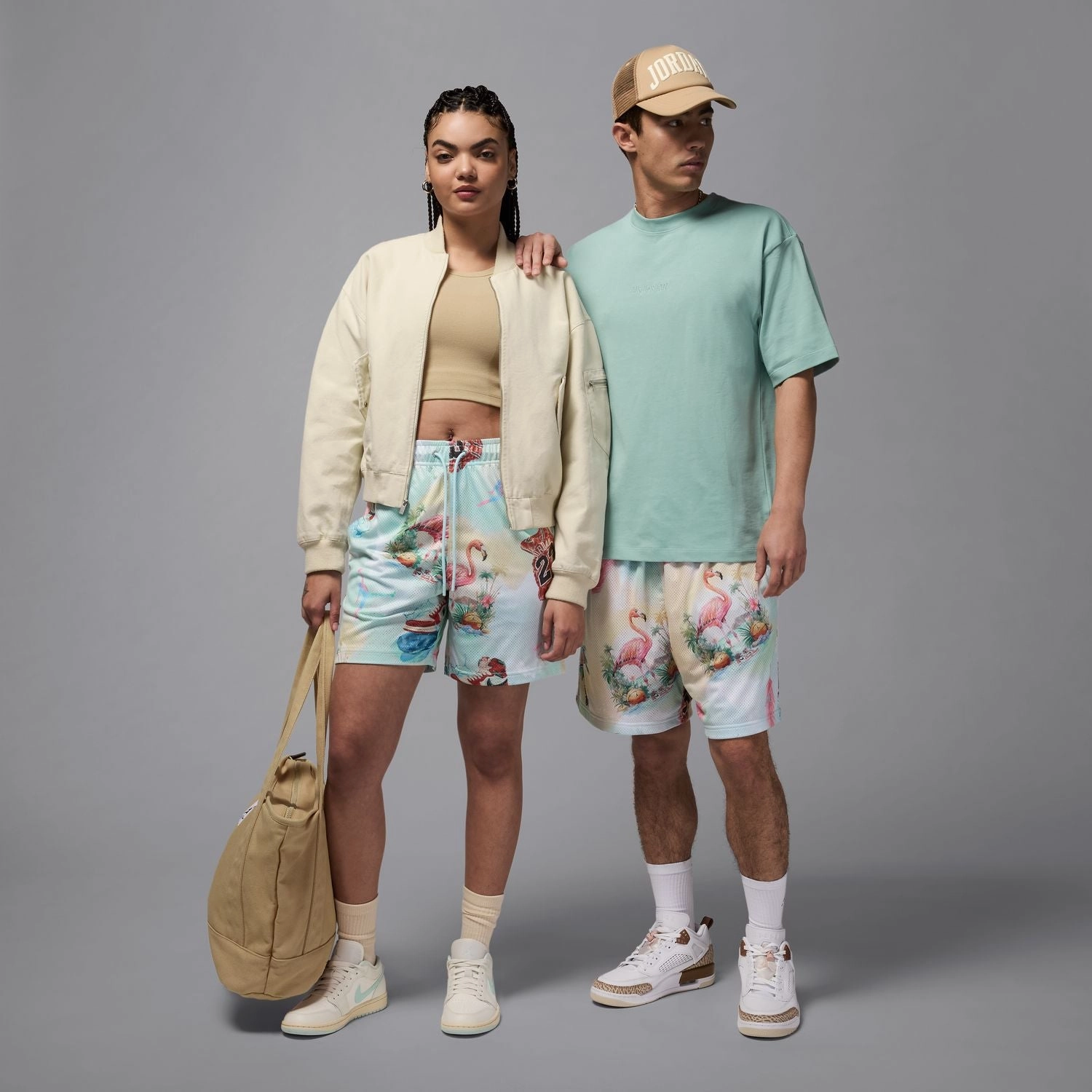 school clothing MJ Summer AOP Mesh Short