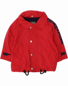morning THINK PINK Baby Boys Graphic Rain Jacket 12-18 Months Red