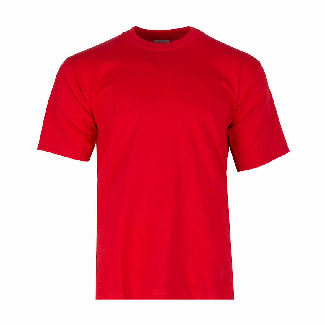 Heavyweight Solid Crew Neck - Mens Timeless Layer Reinforced Collar