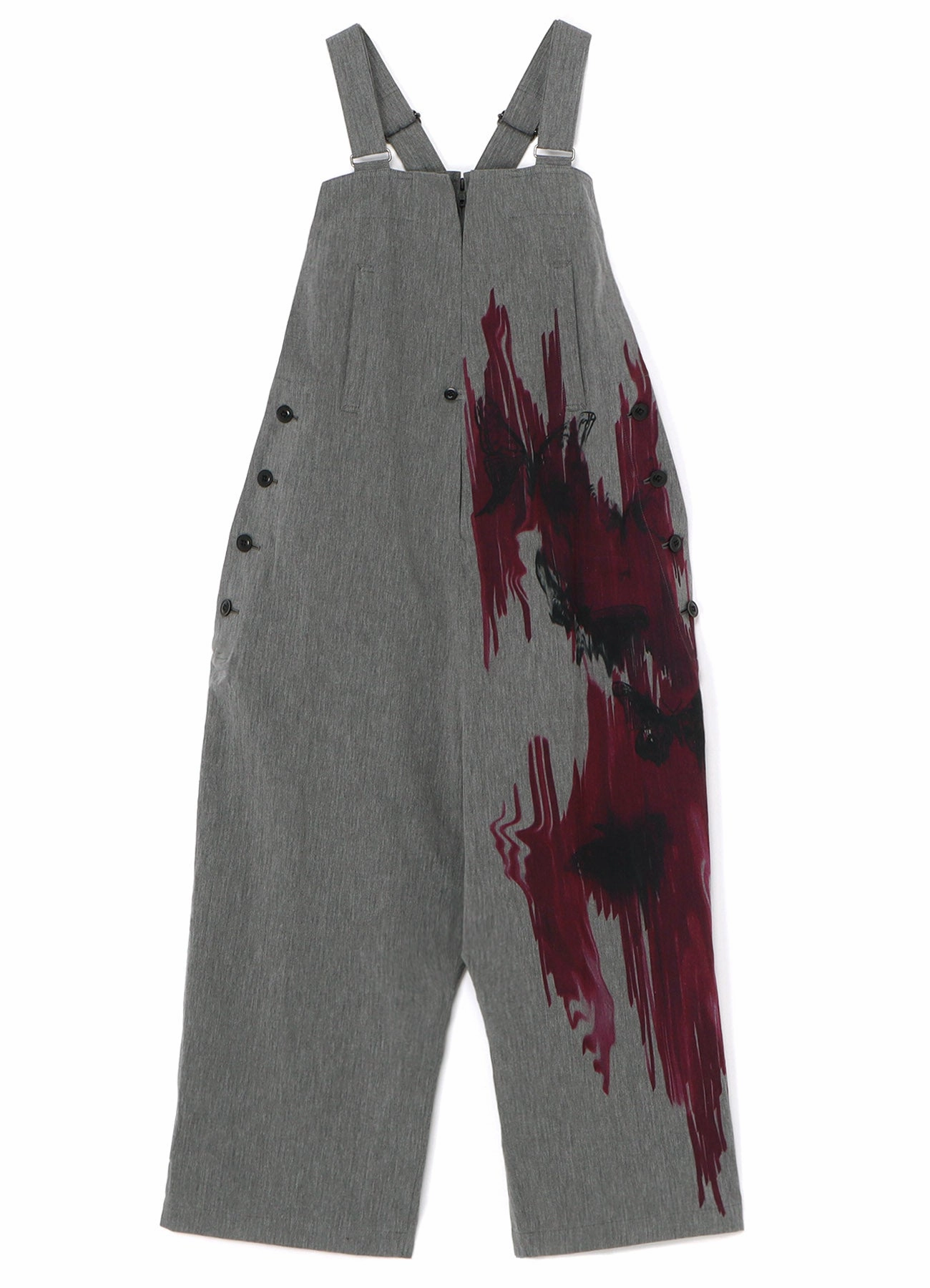 Refined Simplicity MINI HERRINGBONE BUTTERFLY PRINT SALOPETTES