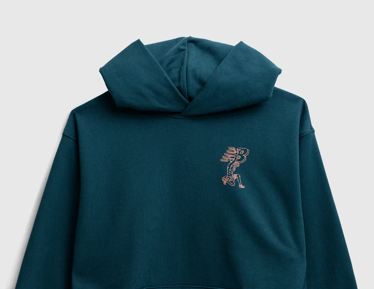 New Balance Sculpture Hoodie Deep Ocean Layer Fit