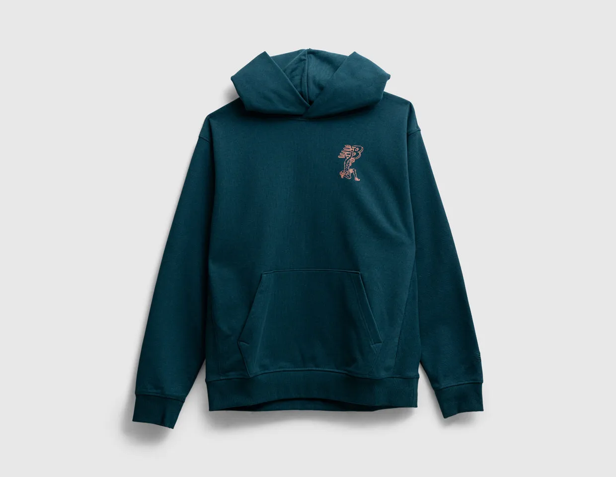 Casual Layering Home Relaxation New Balance Sculpture Hoodie Deep Ocean