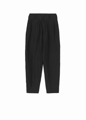 Light Stretch HIGH TWISTED GABARDINE LOW-RISE BASIC PANTS