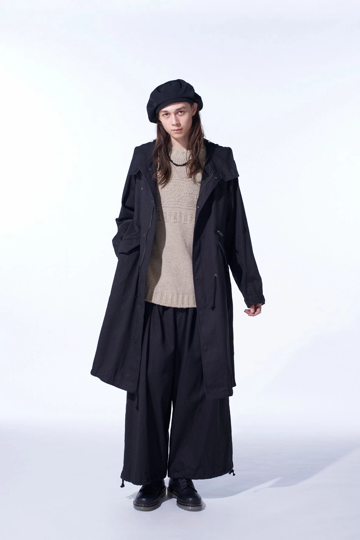 COTTON DRILL ZIPPER MODS COAT Low Maintenance Fabric Cheap Nice