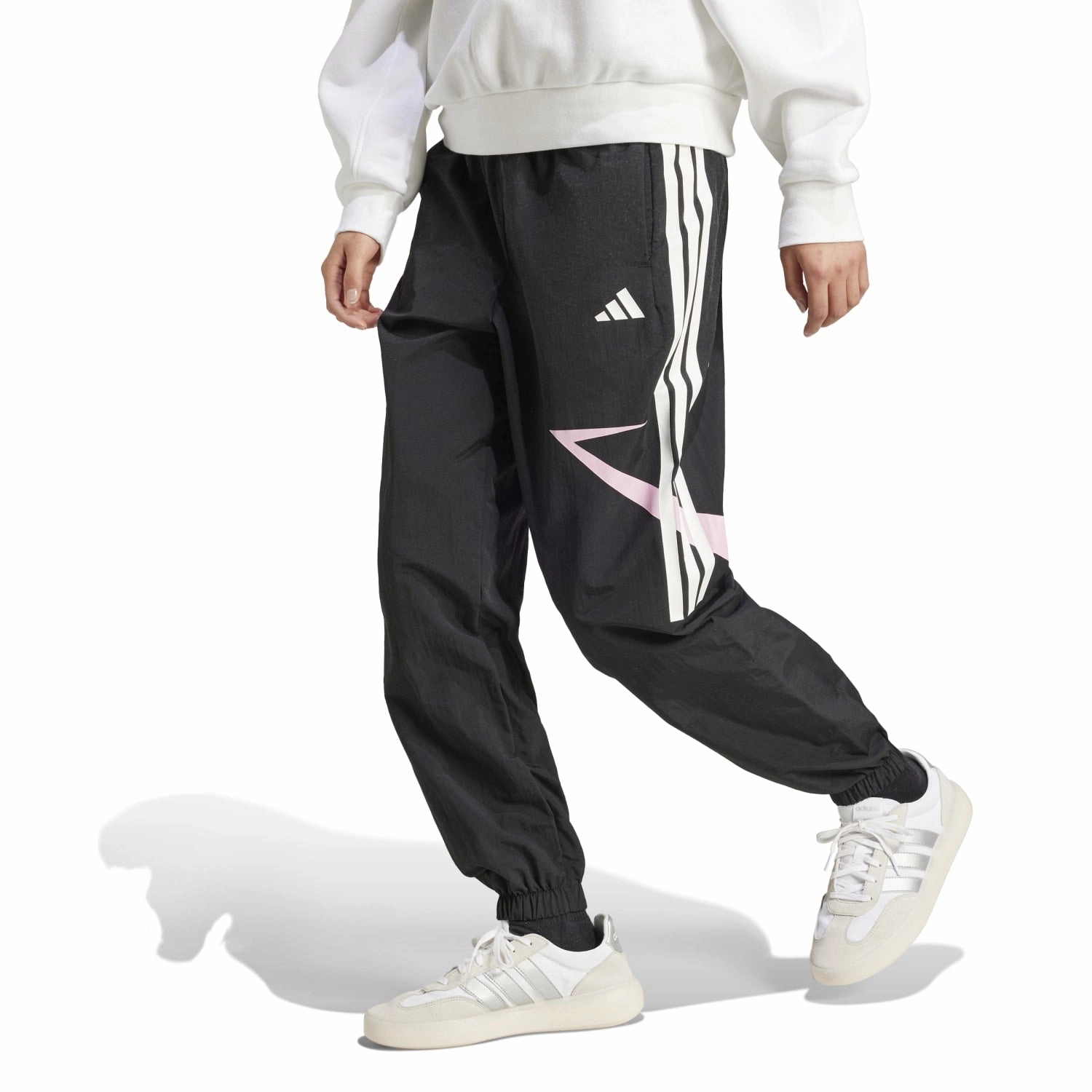 Minimal Look Cozy Touch Tiro Colorblock Cuffed Pant - Womens