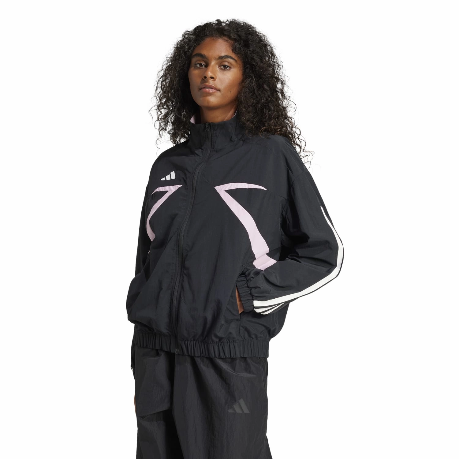Windbreaker Tech Tiro Colorblock Track Jacket - Womens
