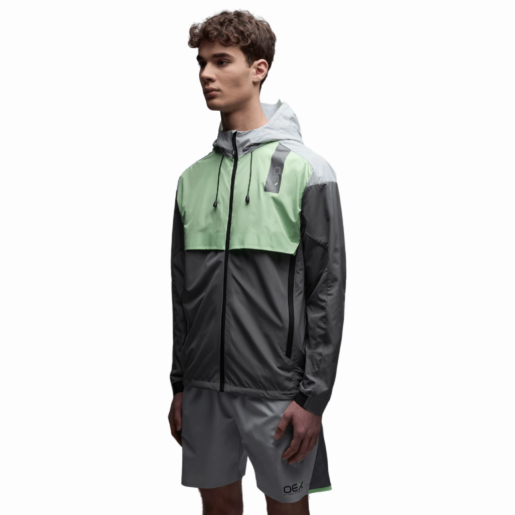 OEX Repel Windrunner Jacket Men Grip Motion Midfoot cradle aids in focused alignment and support