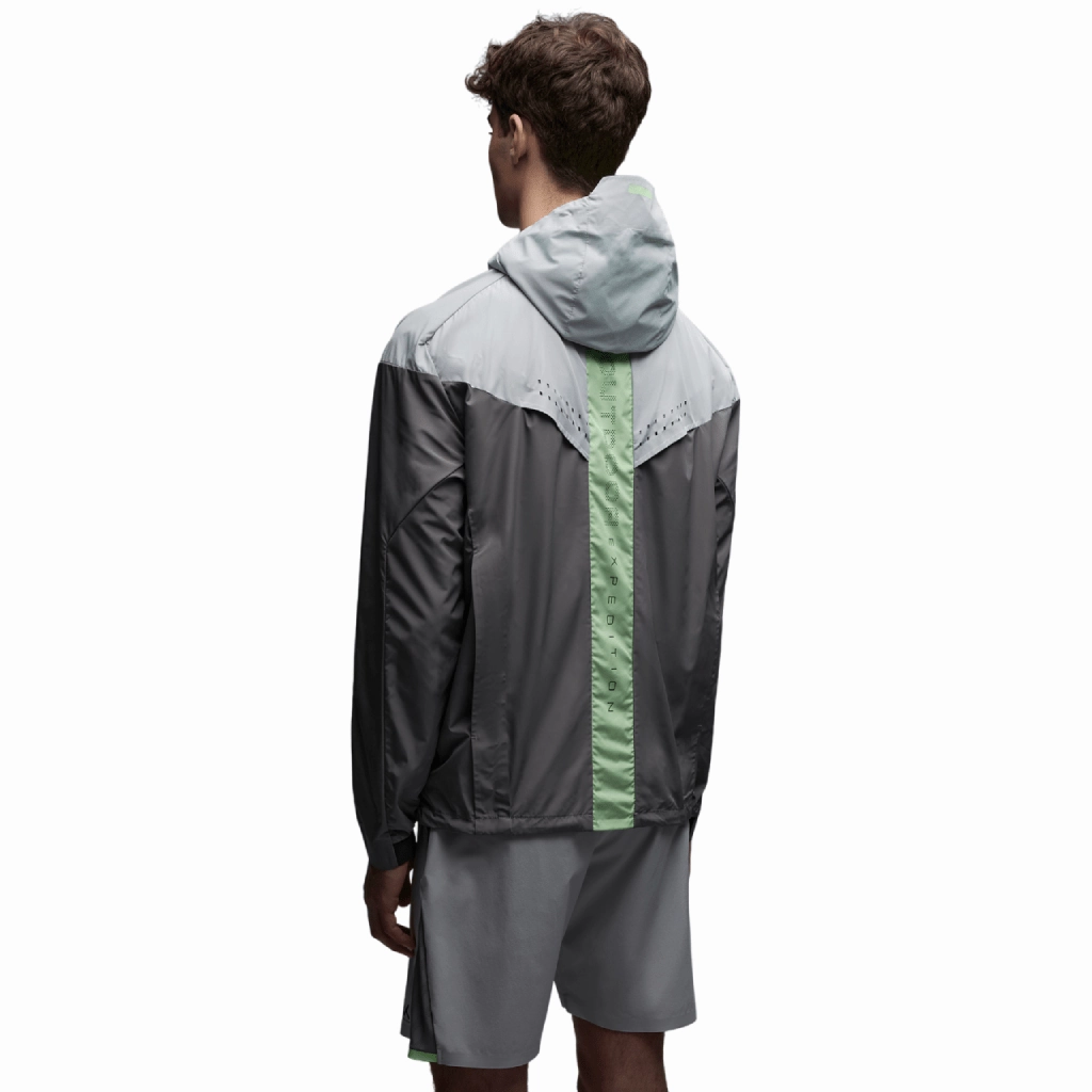 OEX Repel Windrunner Jacket Men Shoe shape supports lateral and diagonal motions Cushioned