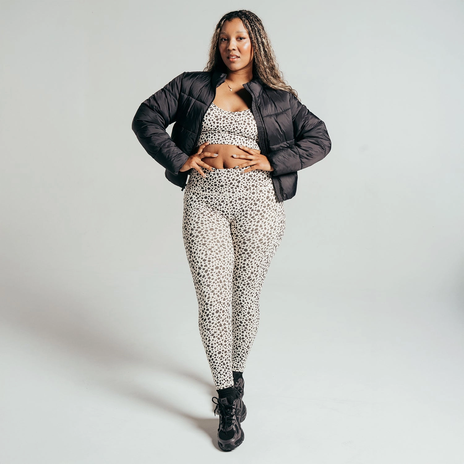 Mid-layer graduation Puffer Jacket - Womens