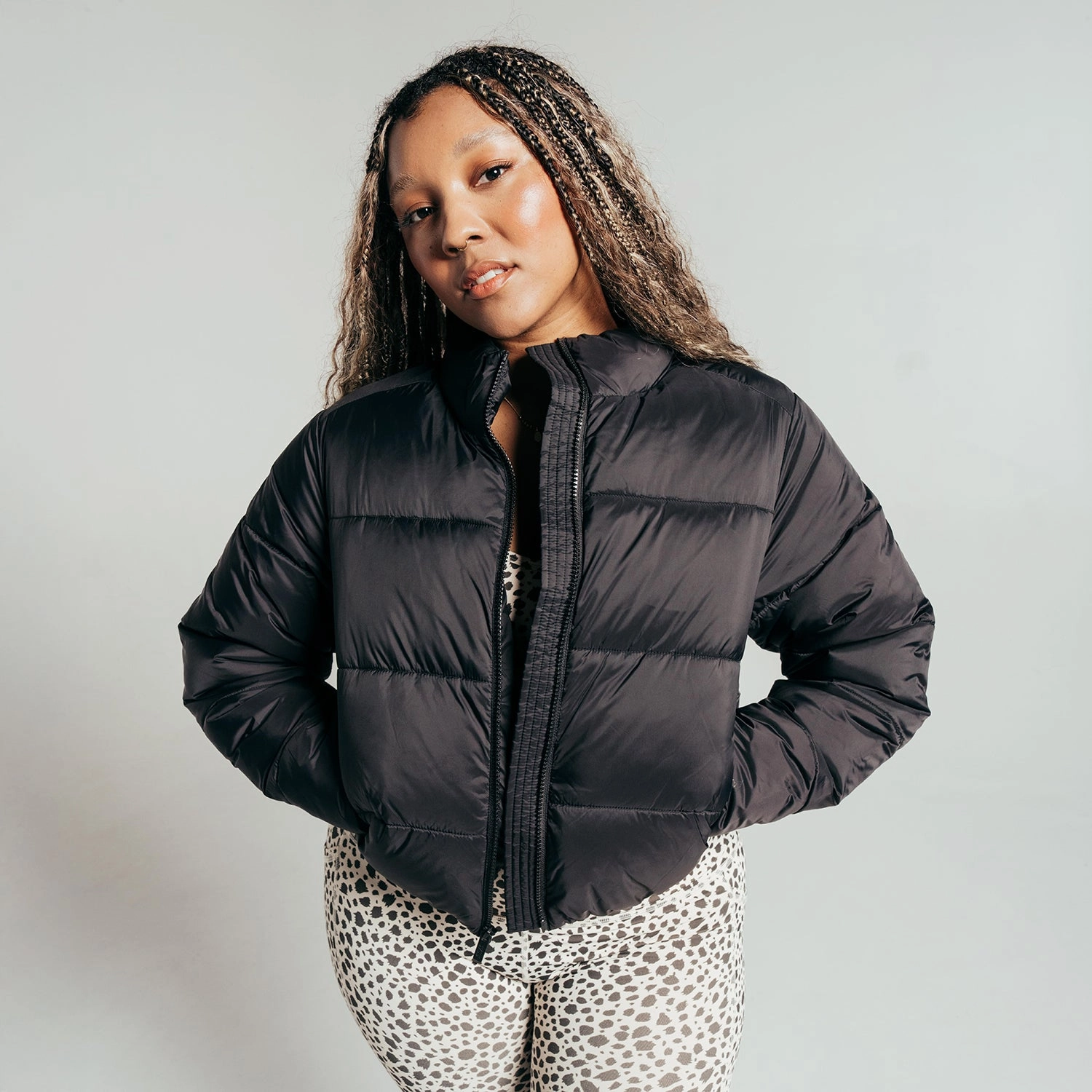 Puffer Jacket - Womens Praise Hooded Version