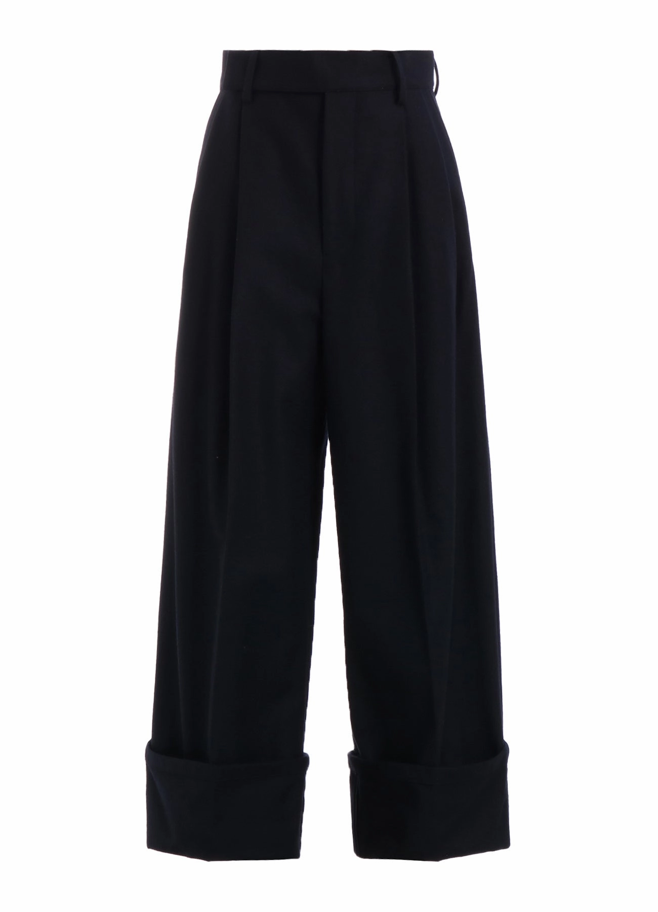 TOP FLANNEL R-2 TUCKS BAGGY PANTS Eco Friendly Dye Stretch Motion