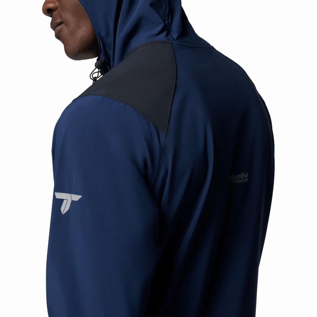 Columbia Triple Canyon Hood Jacket Men Forefoot plate enhances push-off in sprint actions