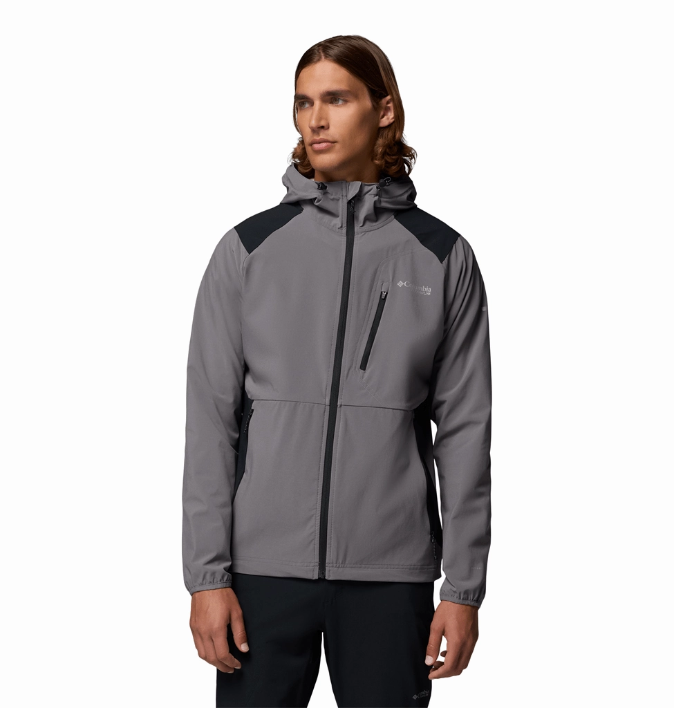 Columbia Triple Canyon Hood Jacket Men Comfort Frame Sweat Proof