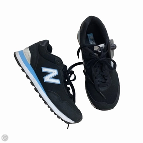 Lightweight Cushioned Sole Shock-absorbent materials Shoes Athletic By New Balance In Black & Blue, Size: 7