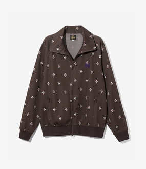 Track Jacket ?C Brown Blackjack Jacquard Enable Functional Outerwear