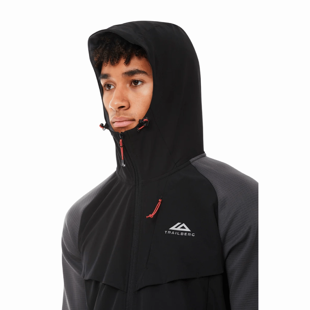 Energy return Wide toe box Trailberg Rapid Dash Hood Jacket Men