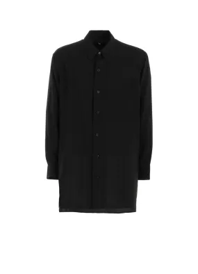 CELLULOSE LAWN BASIG SHIRT Pocket Detail Stylish Detail