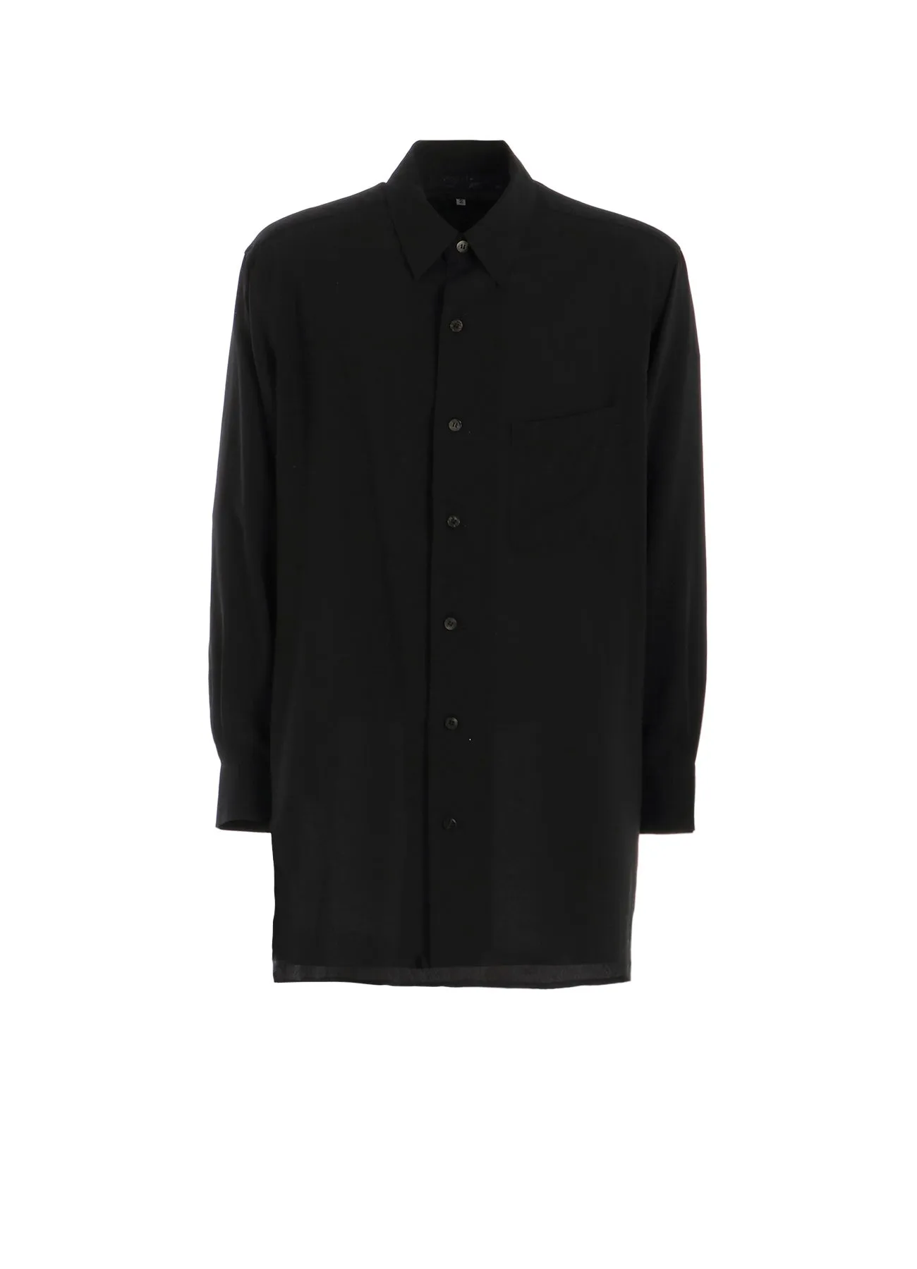 CELLULOSE LAWN BASIG SHIRT Pocket Detail Stylish Detail