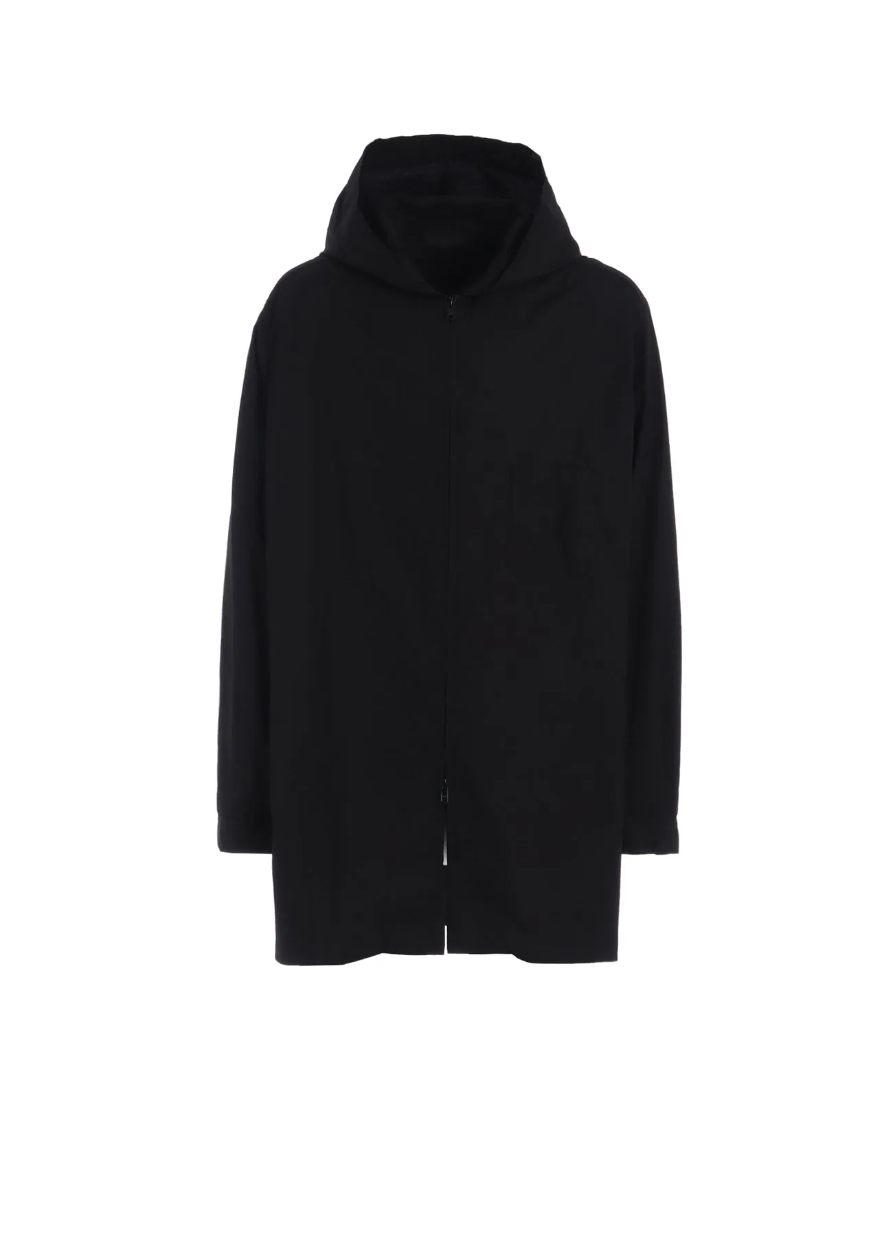 Reinforced Elasticity COTTON BROAD HOODED SHIRT