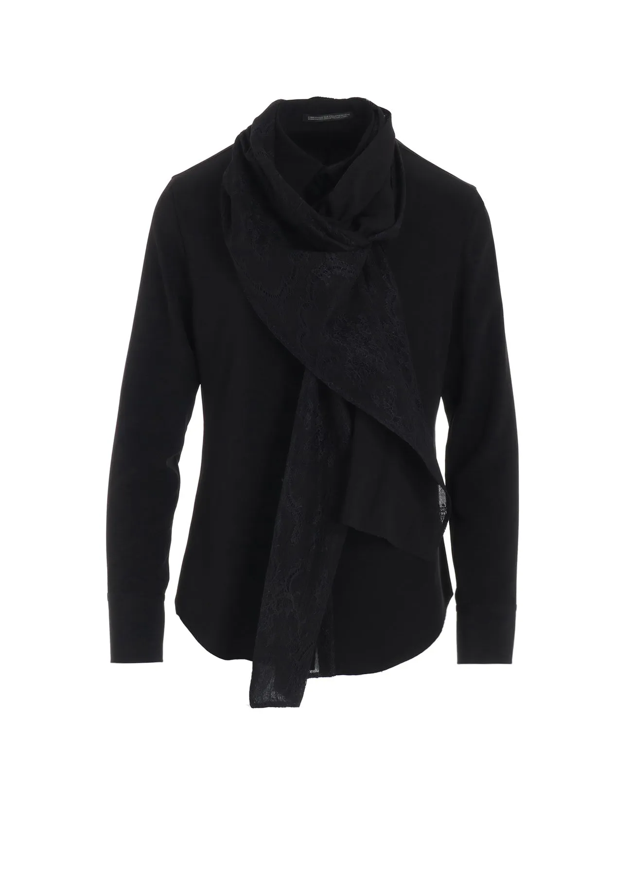 Streetwear Ombre look TA/PE CREPE DE CHINE STOLE DETAIL BLOUSE