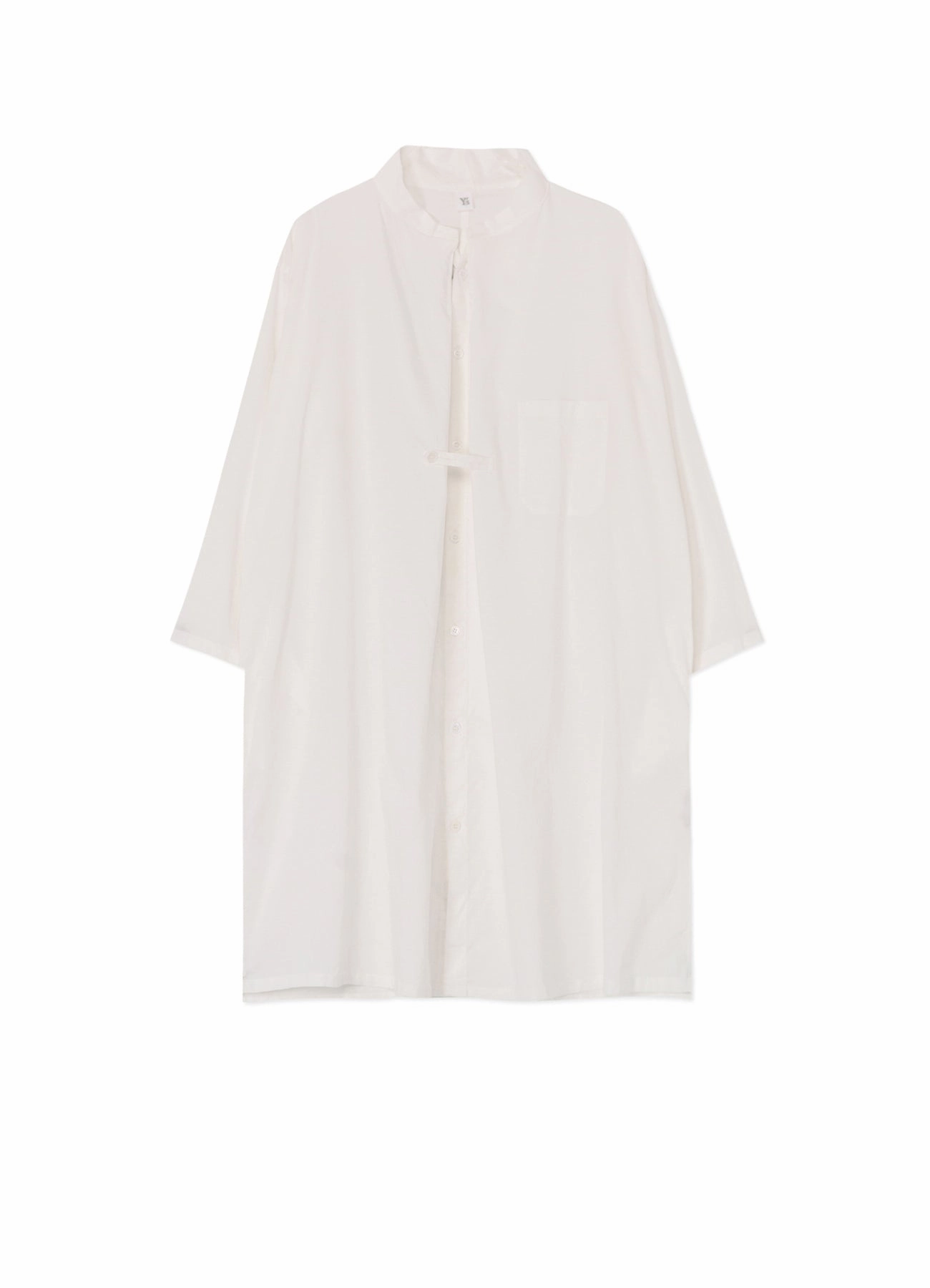 Pure Piece THIN COTTON TWILL PLEATED SHIRT DRESS