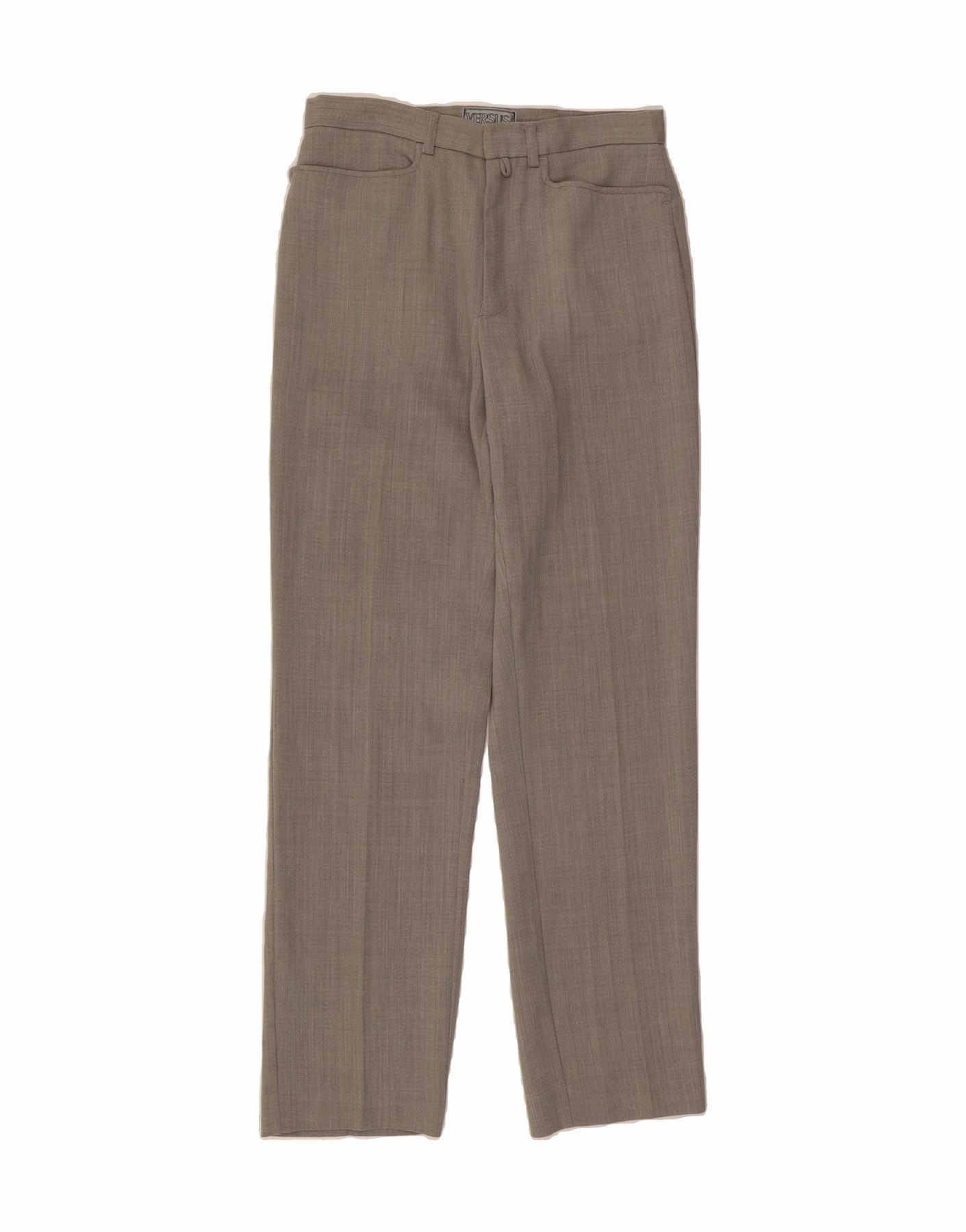 VERSUS BY GIANNI VERSACE Womens Suit Trousers IT 44 Medium W30 L30 Grey Luxury Tailoring