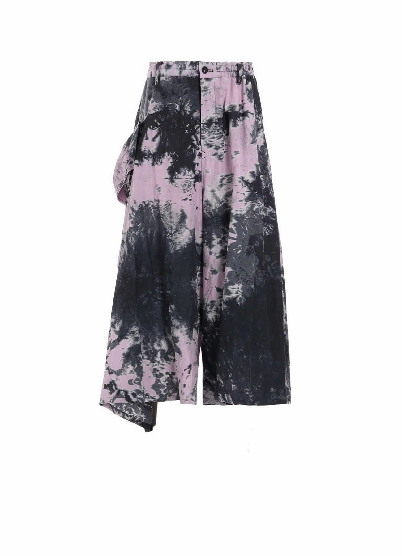 CU/C TWILL THRENE DYE RIGHT DRAPE PANTS Reflective accents