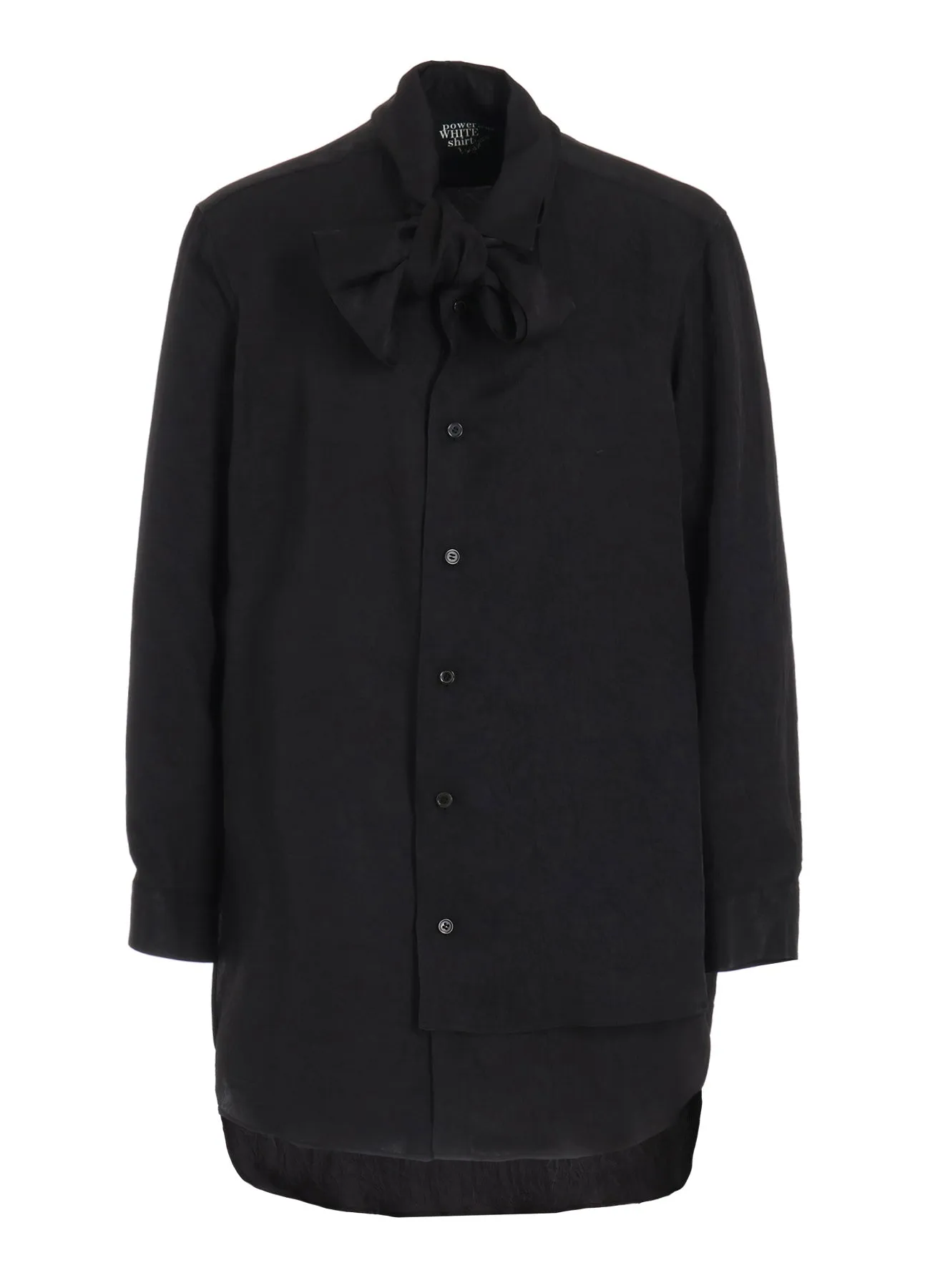 TRIACETATE GATHERED LAYERED SHIRT High-Quality Material Beach Wear