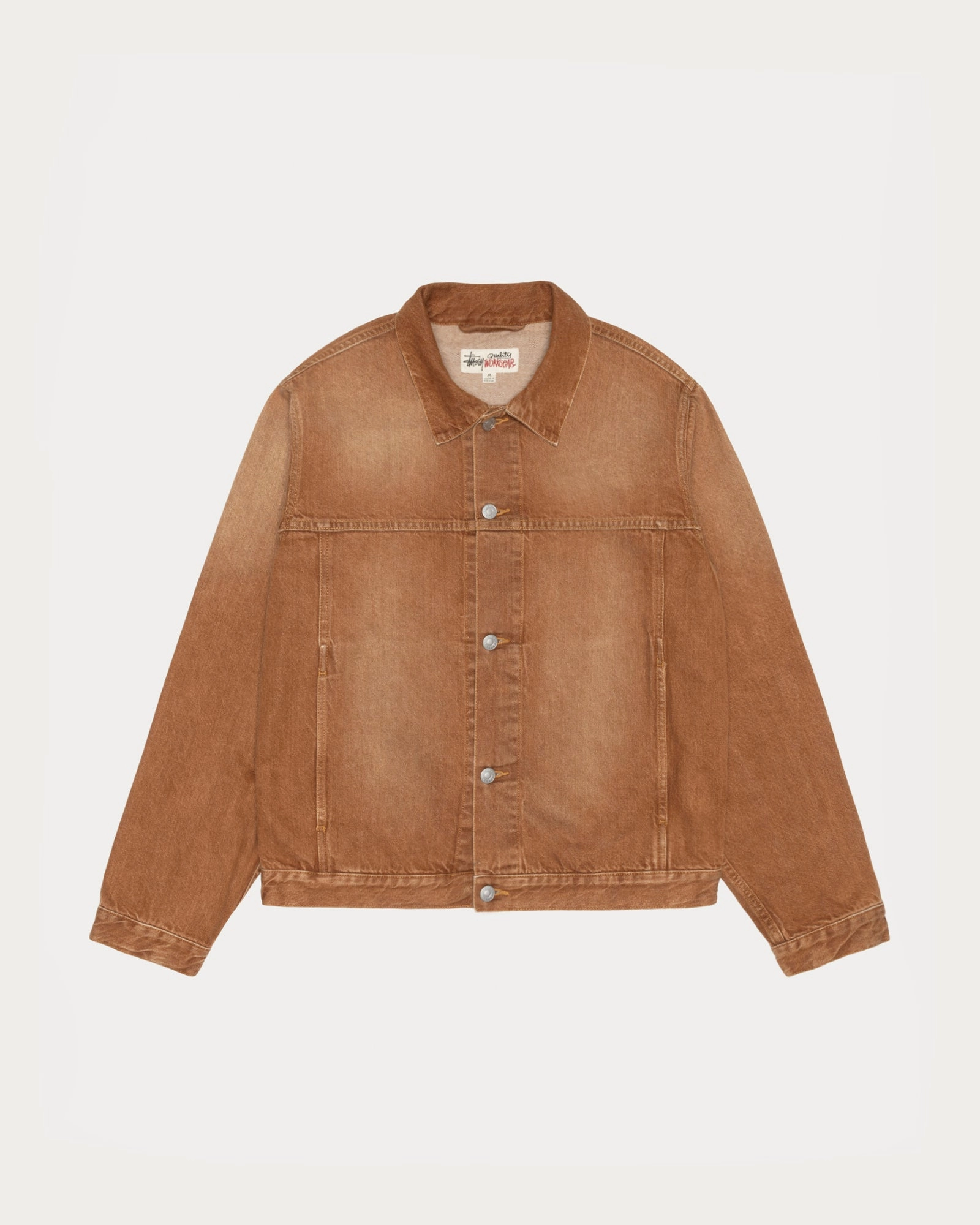 AbrasionResistant Surface TRUCKER DENIM VINTAGE WASH