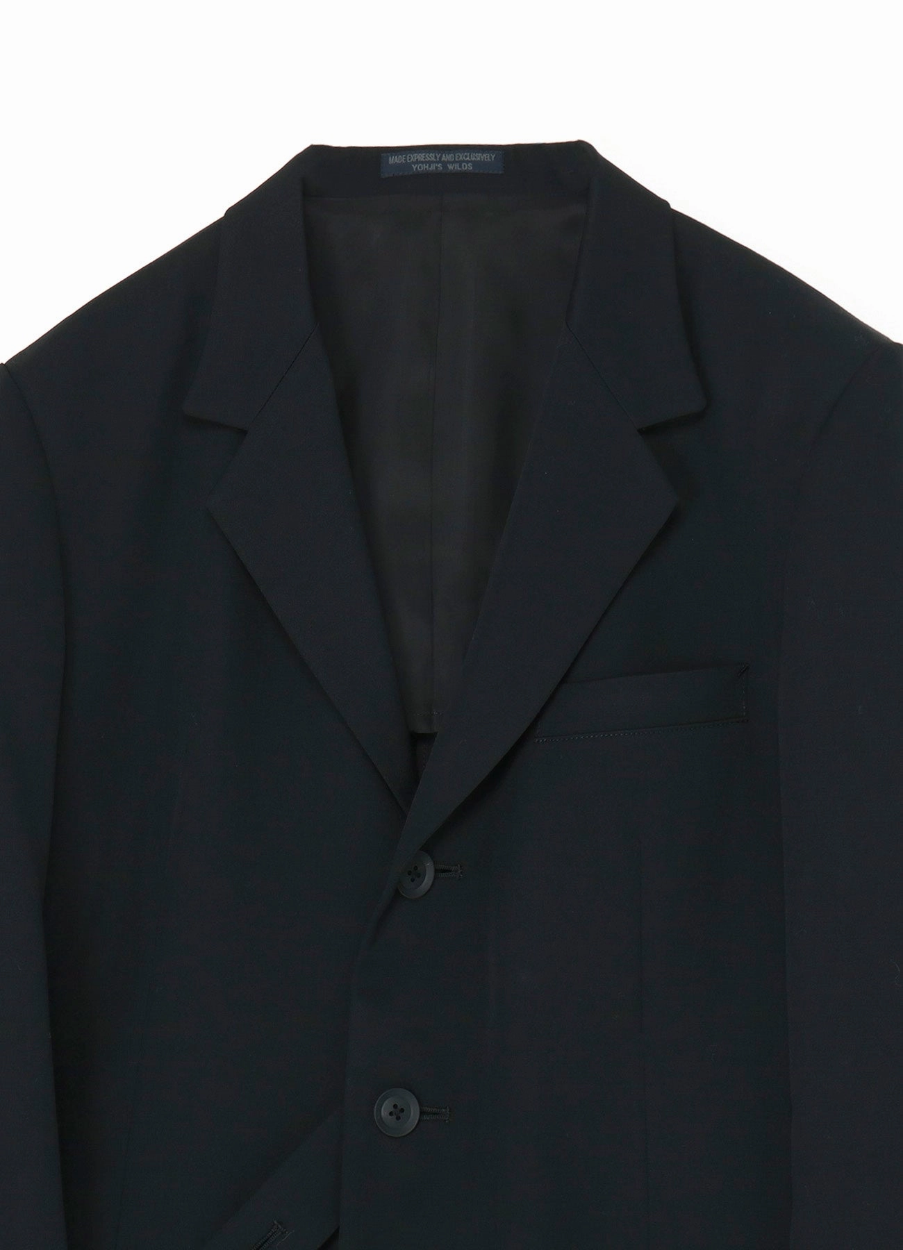 WOOL GABARDINE DOCTOR'S COAT muted shades Fray Resistant Finish