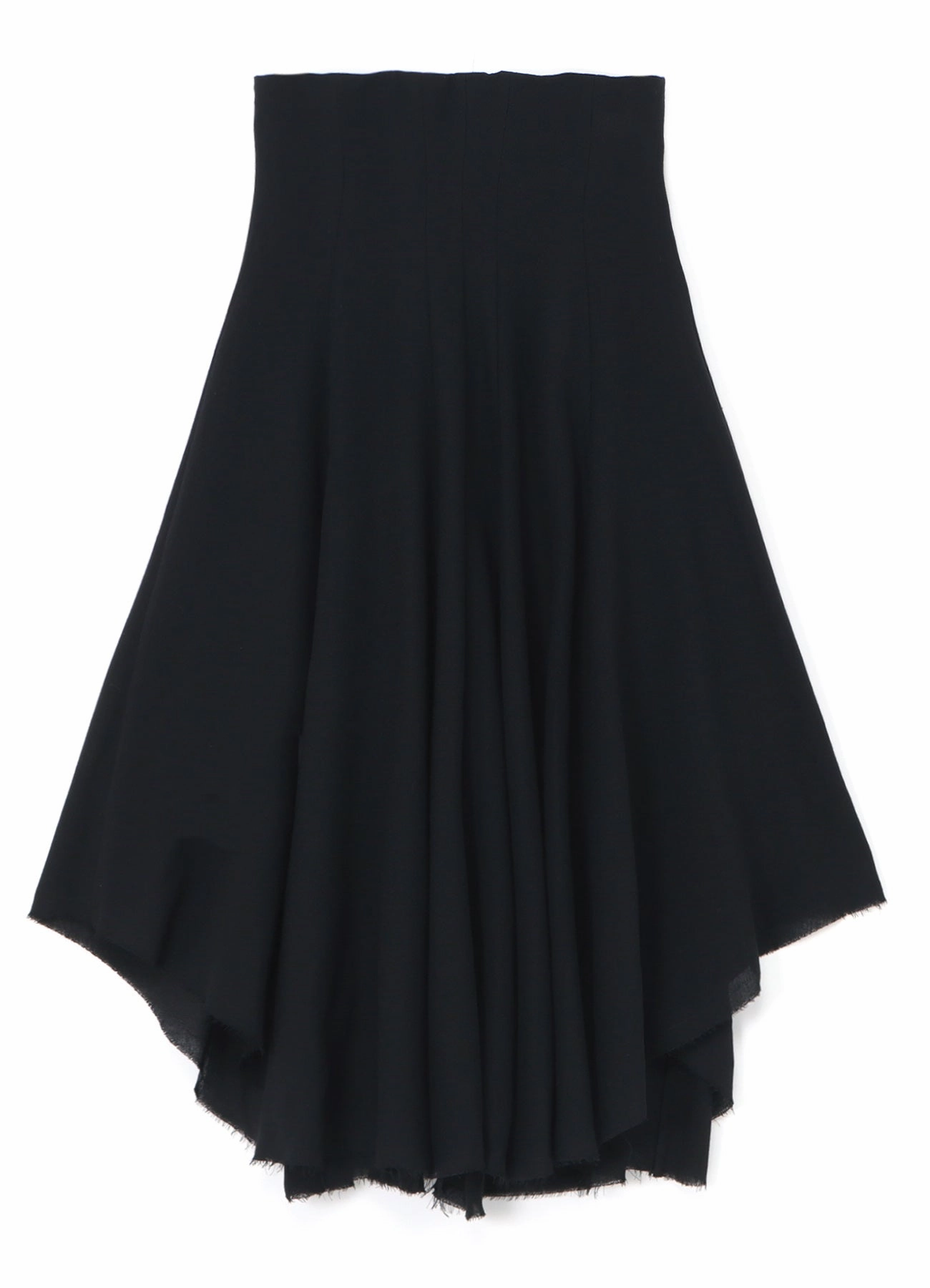 RAYON LACE-UP DETAIL SKIRT Urban Wear