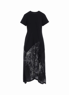 ULTIMA TRICOT RAYON PRINT TILE PATTERN SQUARE T-DRESSES Flexible Fit Fashionable Look