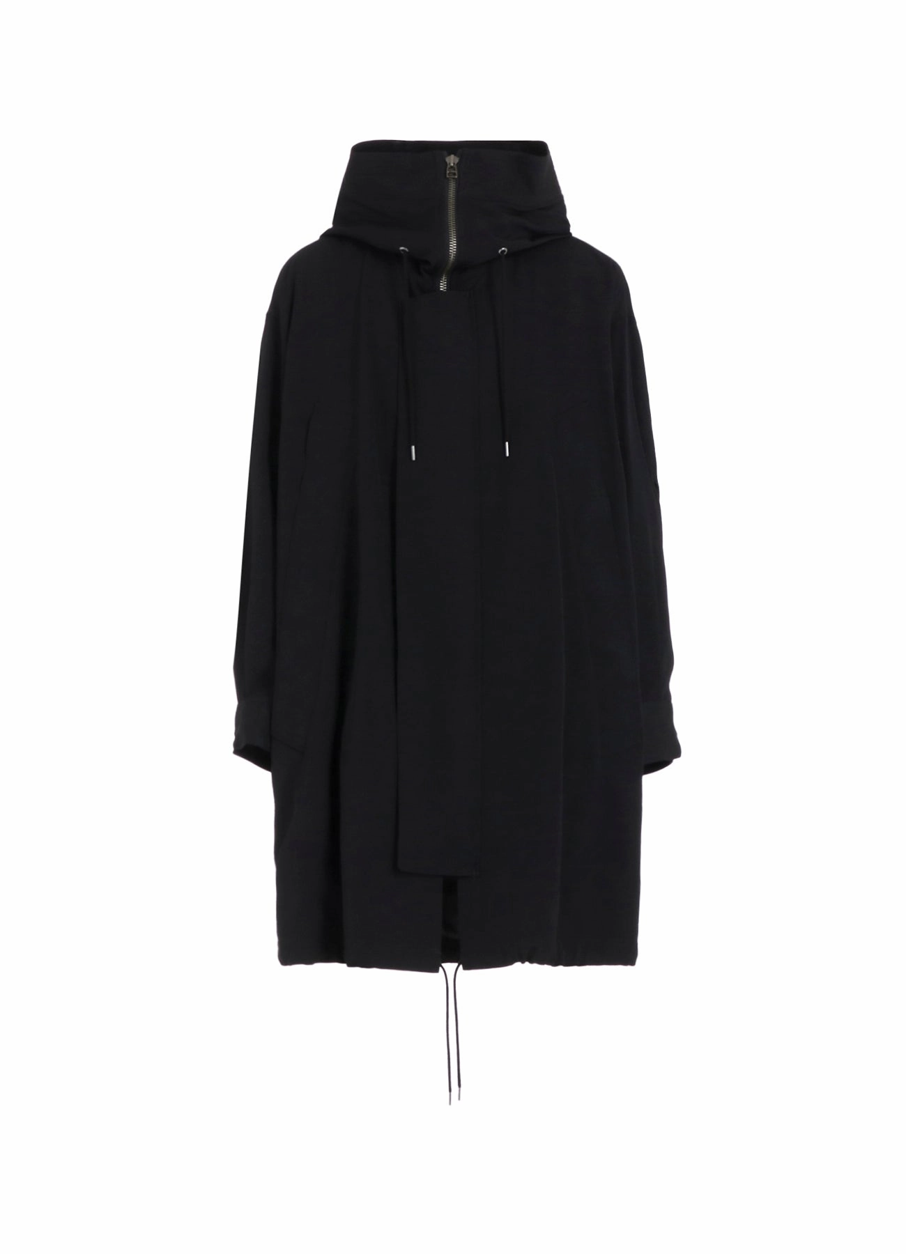 W/GABARDINE HIGH NECK HOODED MODS COAT Evening Chill Piece MoistureWickingLining