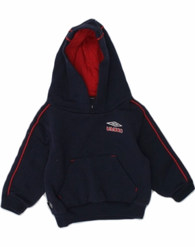 Lightweight Layer Friction Resistant UMBRO Baby Boys Hoodie Jumper 3-6 Months Navy Blue Cotton