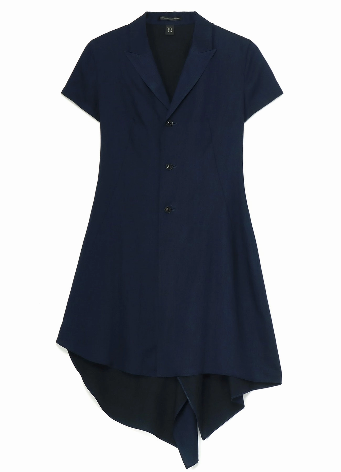 Evaluation CUPRO DUNGAREE TWILL ASYMMETRY SHIRT JACKET