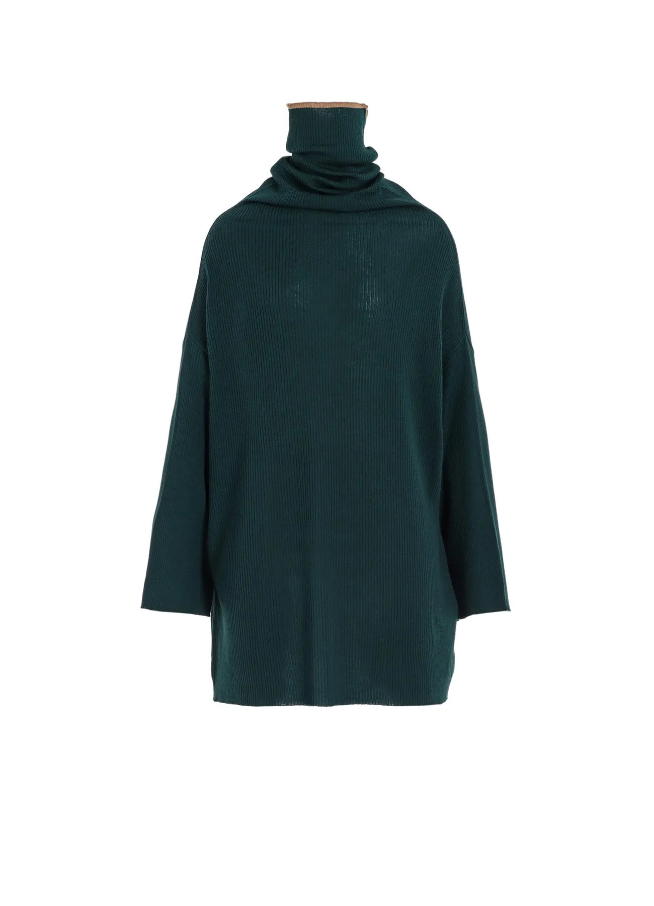 Breathable Honeycomb Weave Y's ?? JOHN SMEDLEY BOTTLE NECK RIBBED KNIT