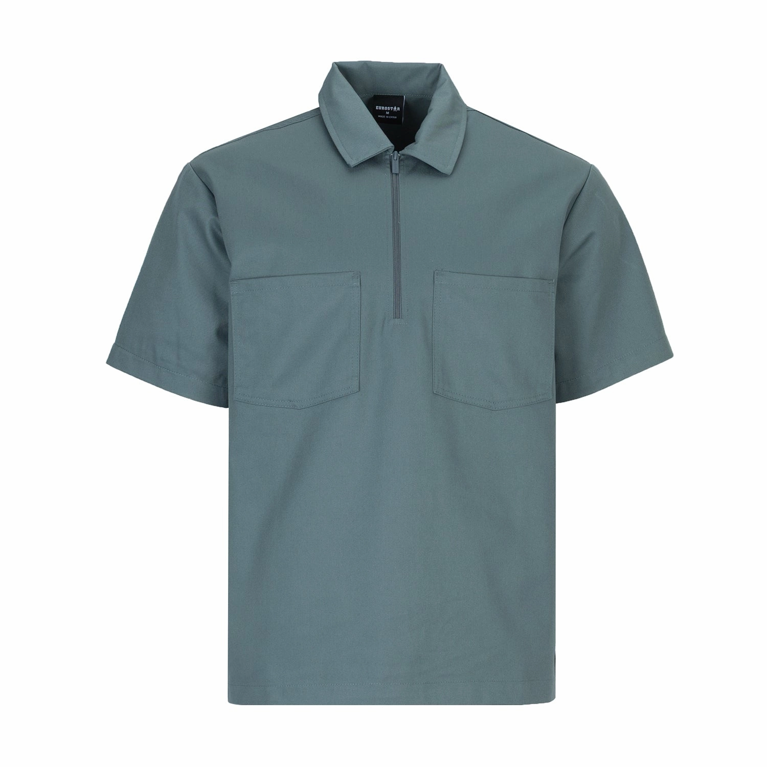Modern Style Short Sleeve Work Shirt -Mens