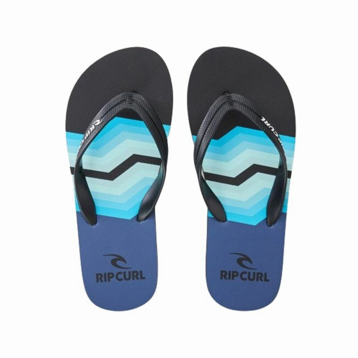 Cushioned Comfort Sturdy Construction Men's Flip Flops Rip Curl Invert Bloom