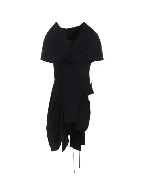 BACKSIDE LACE-UP B Easy Care Material