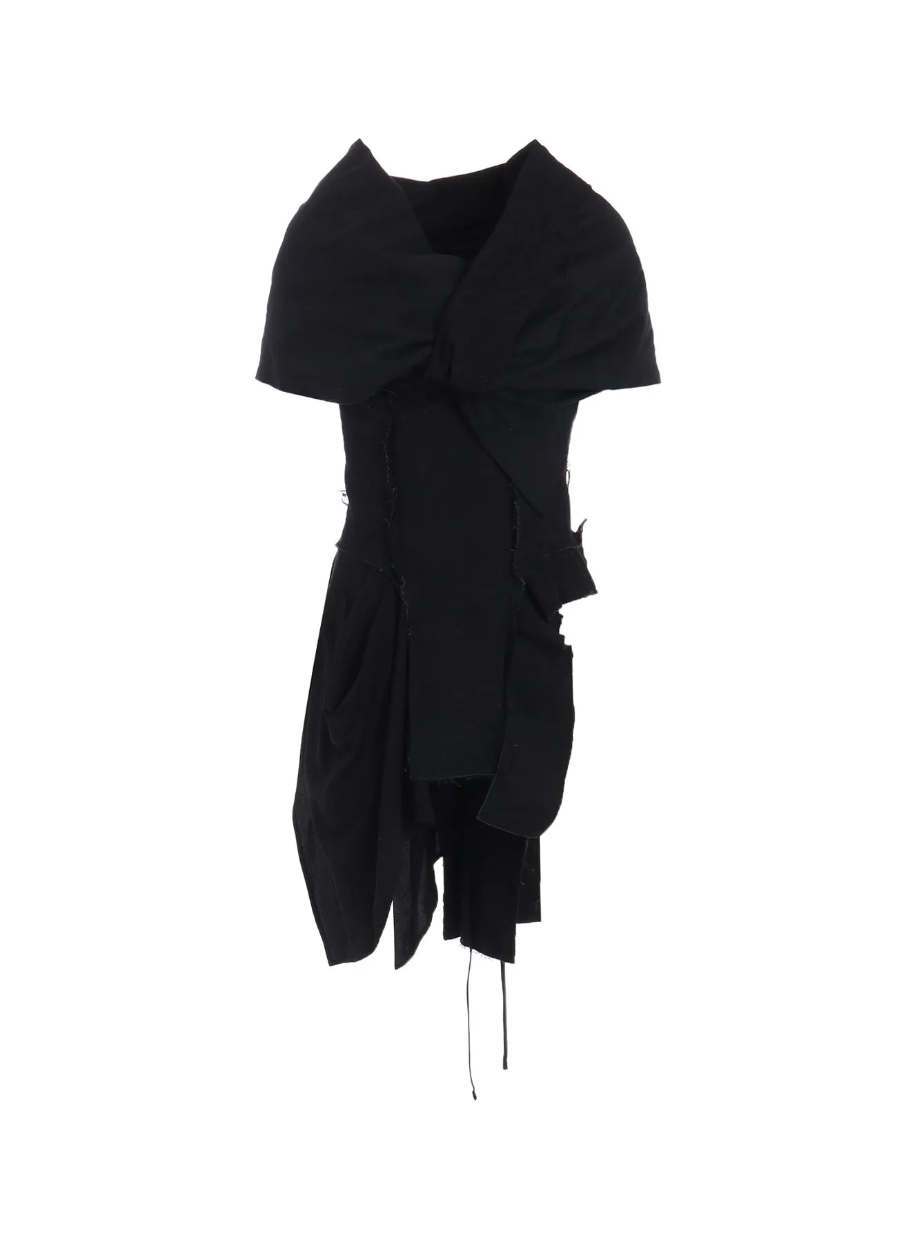 BACKSIDE LACE-UP B Easy Care Material