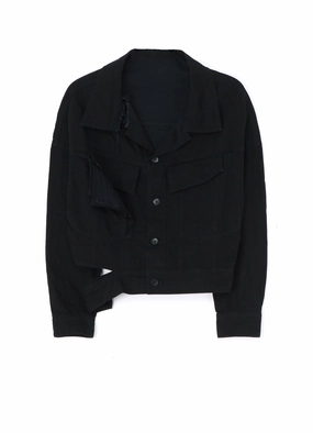 Slimming 10 OZ DENIM SLIT JEANS