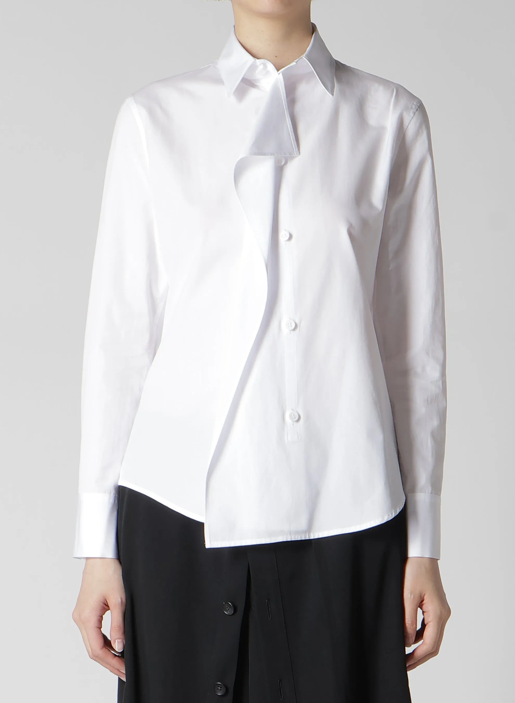 Snag Free Surface P?100/2 BROAD RUFFLE DETAIL SHIRT