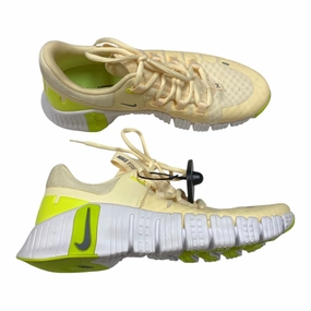 Shoes Athletic By Nike In Yellow, Size:9 Airy Upper Lightweight Outsole