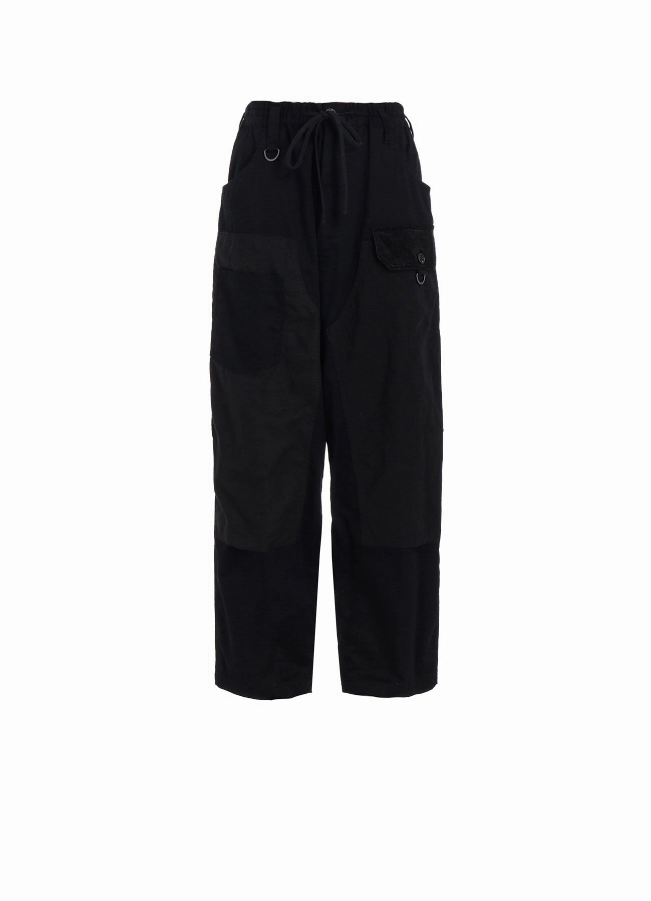 Adjustable Belt Loops Flexible Knee Panels VARIOUS FABRICS CRAZY PATCHWORK DOUBLE KNEE PAINTER PANTS