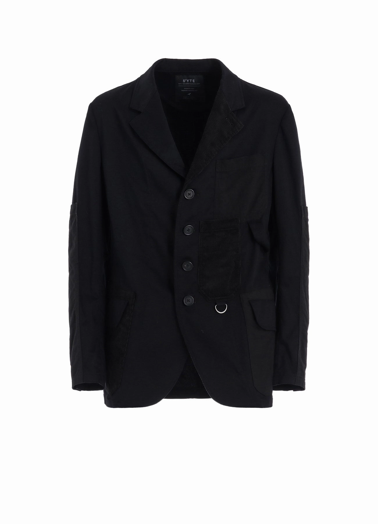 VARIOUS FABRICS CRAZY PATCHWORK JACKET impulse buy Fall Ready