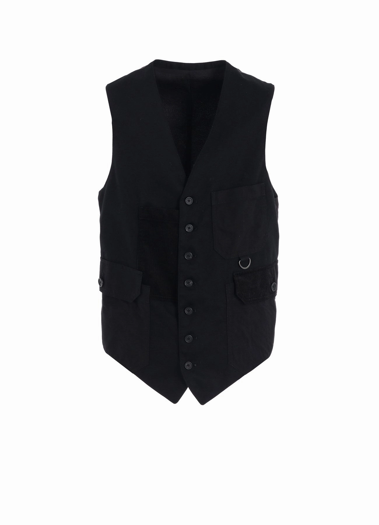 Low - end Limited Edition VARIOUS FABRICS CRAZY PATCHWORK VEST