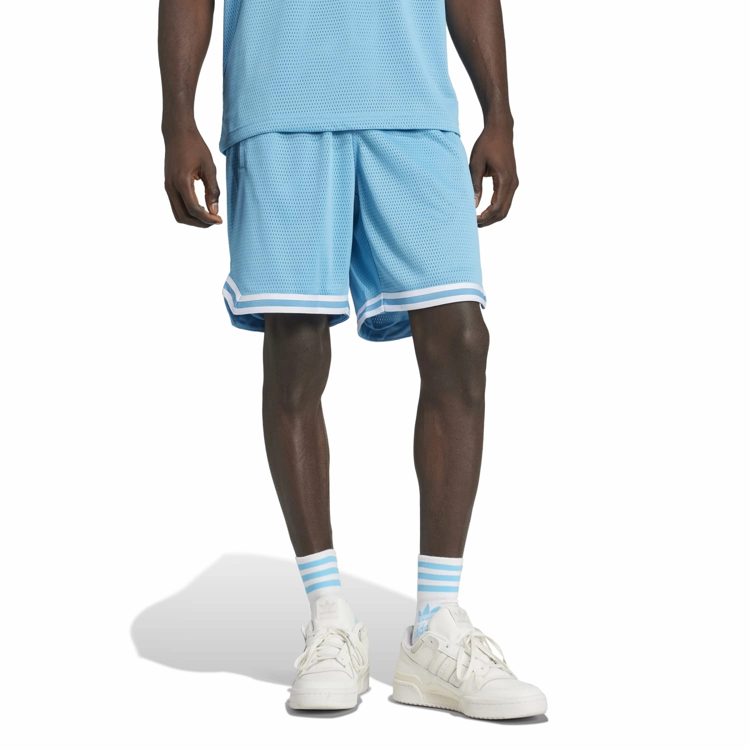 Varsity Basketball Short - Mens fade resistant color clubbing attire