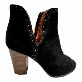 Day Comfort Sandals Heels Block By Lucky Brand In Black, Size:8.5